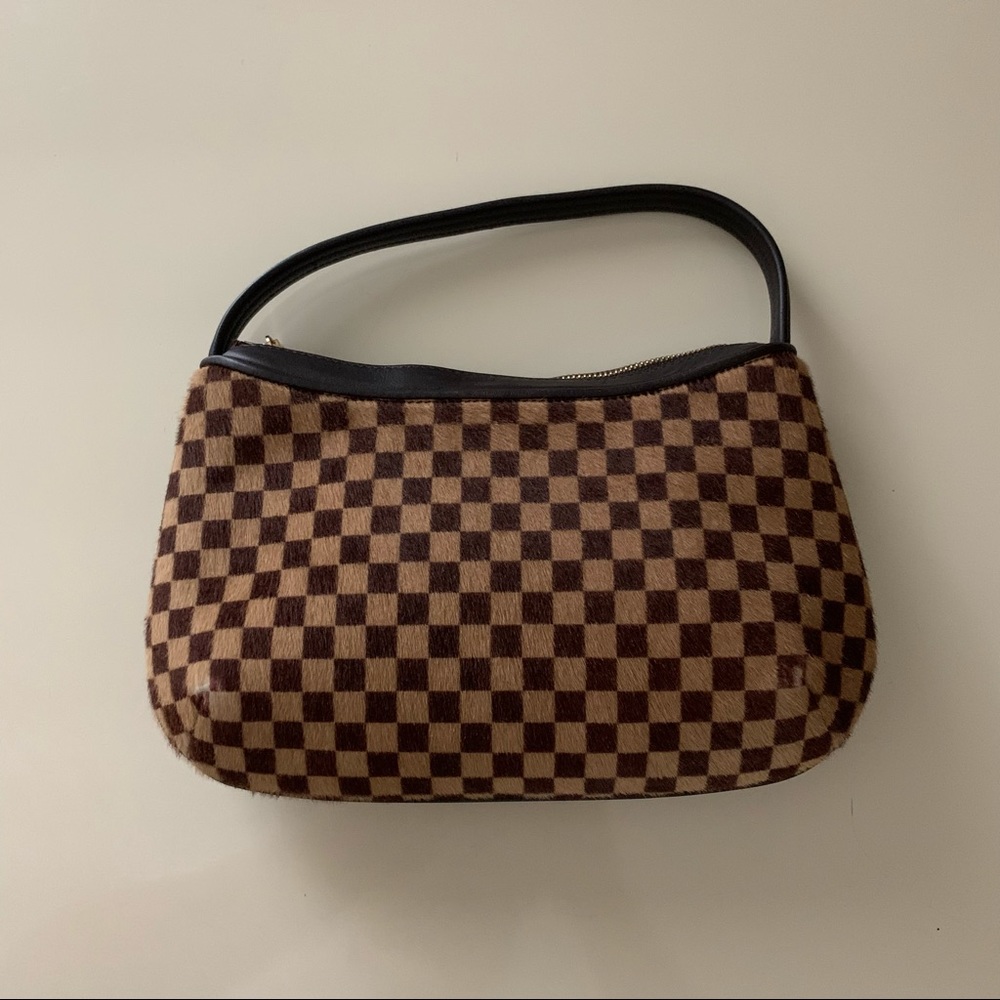 🚫SOLD•E🅱️🅰️Y🚫 Authentic Vintage Louis Vuitton Damier Sauvage Tigre Calf Hair - Picture 3 of 13